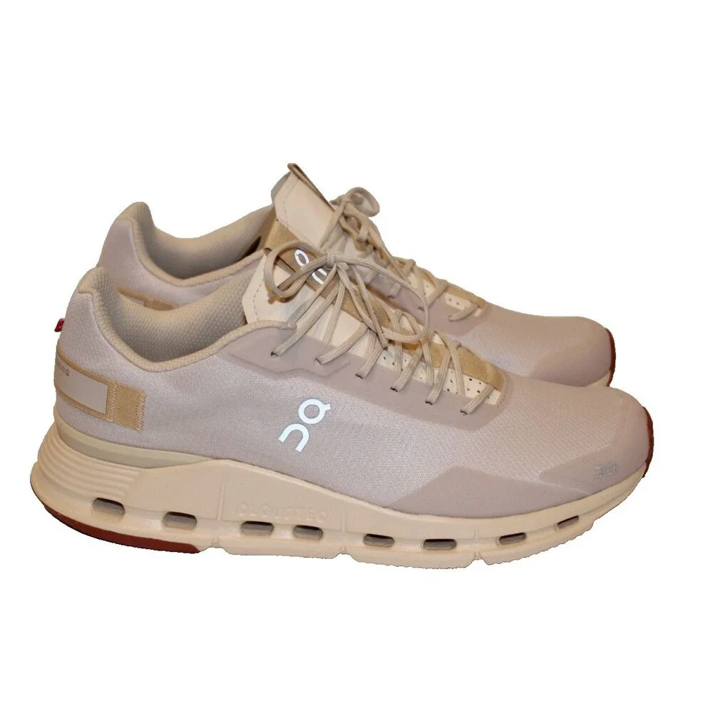 ON CLOUD WOMEN CLOUDNOVA FORM 2 RUNNING ATHLETIC‎ SNEAKERS SAND MOON 10 NEW